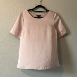 Topshop Baby Pink silk top